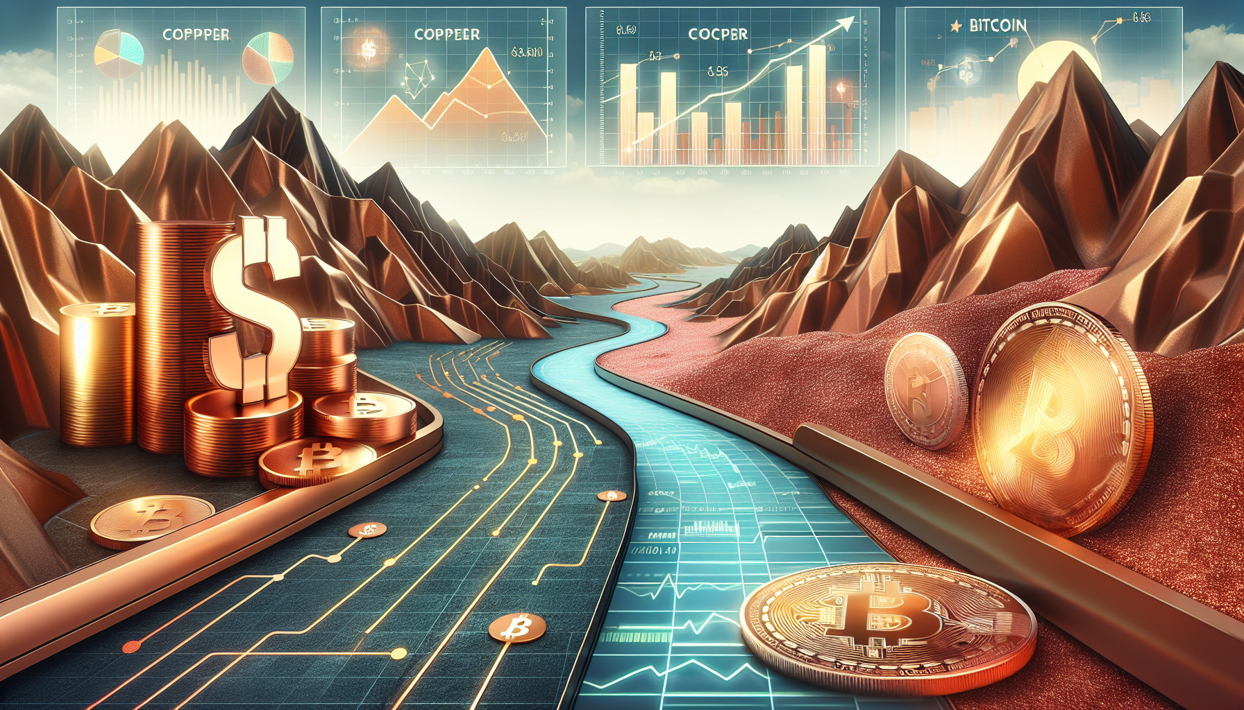 Copper’s Climb and Bitcoin’s Path: Exploring Economic Correlations