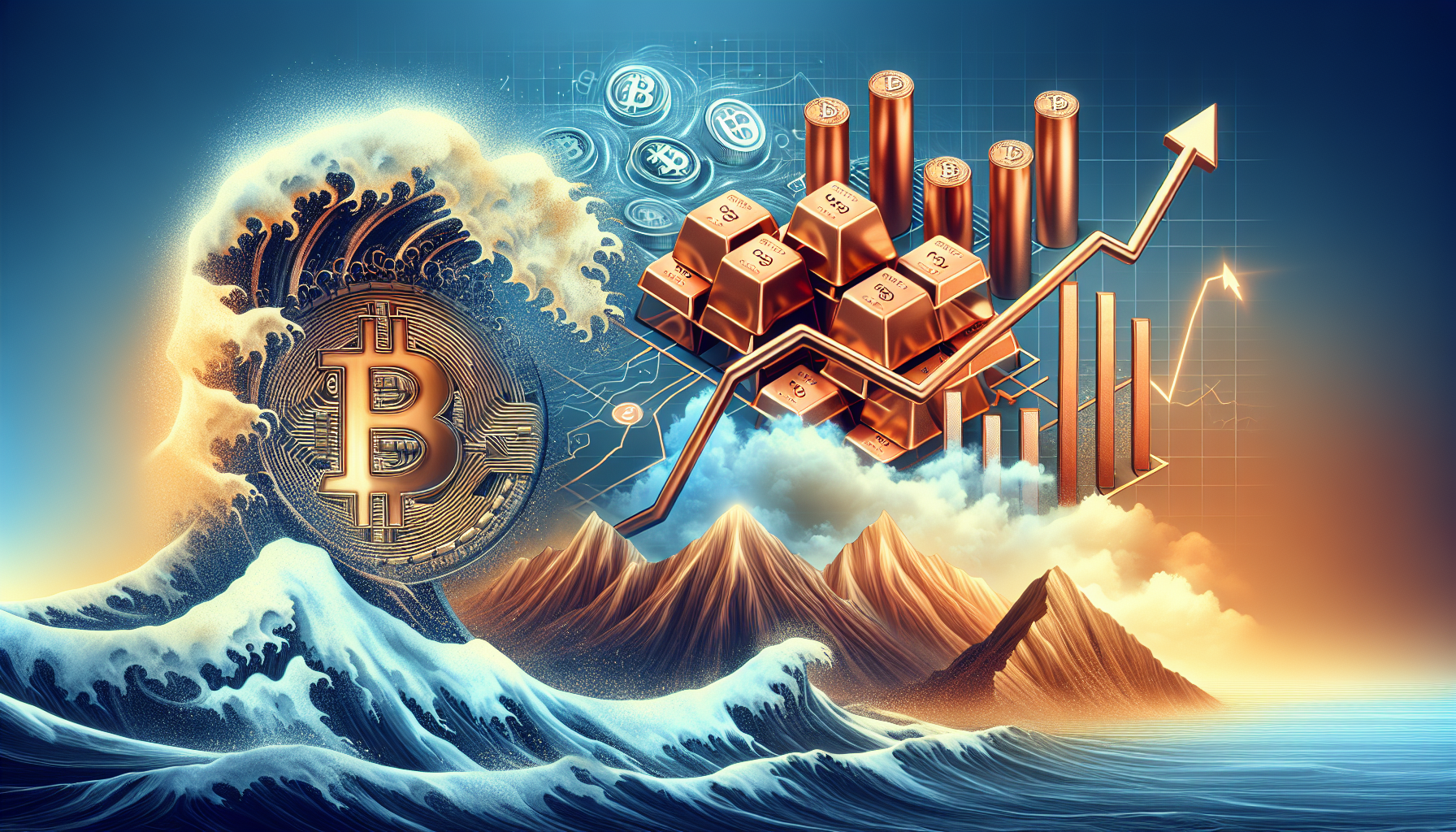 Will Bitcoin Benefit from Economic Turmoil as Copper Prices Surge?
