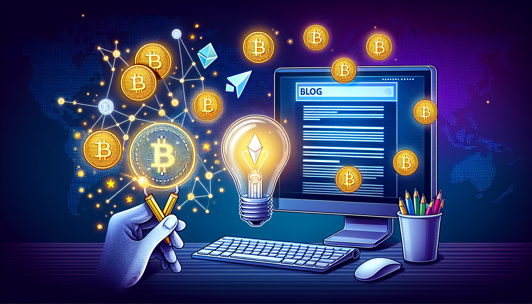 Creating Engaging Blog Content from Reference Articles in the Cryptocurrency Space